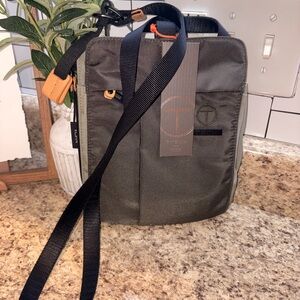 Tumi Gray Messenger Bag